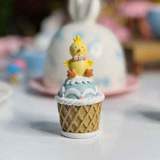 Enfeite Decorativo Cupcake - 13,5x7x7cm