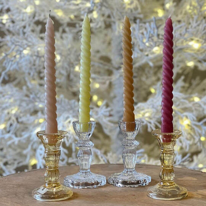 Velas  Espiral – 19,5cm | 4 peças