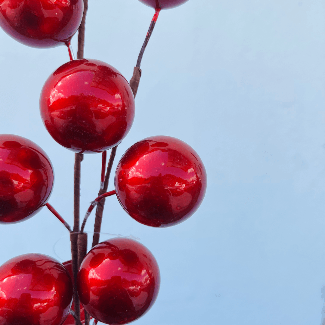 Haste com Berry Vermelho – 73cm
