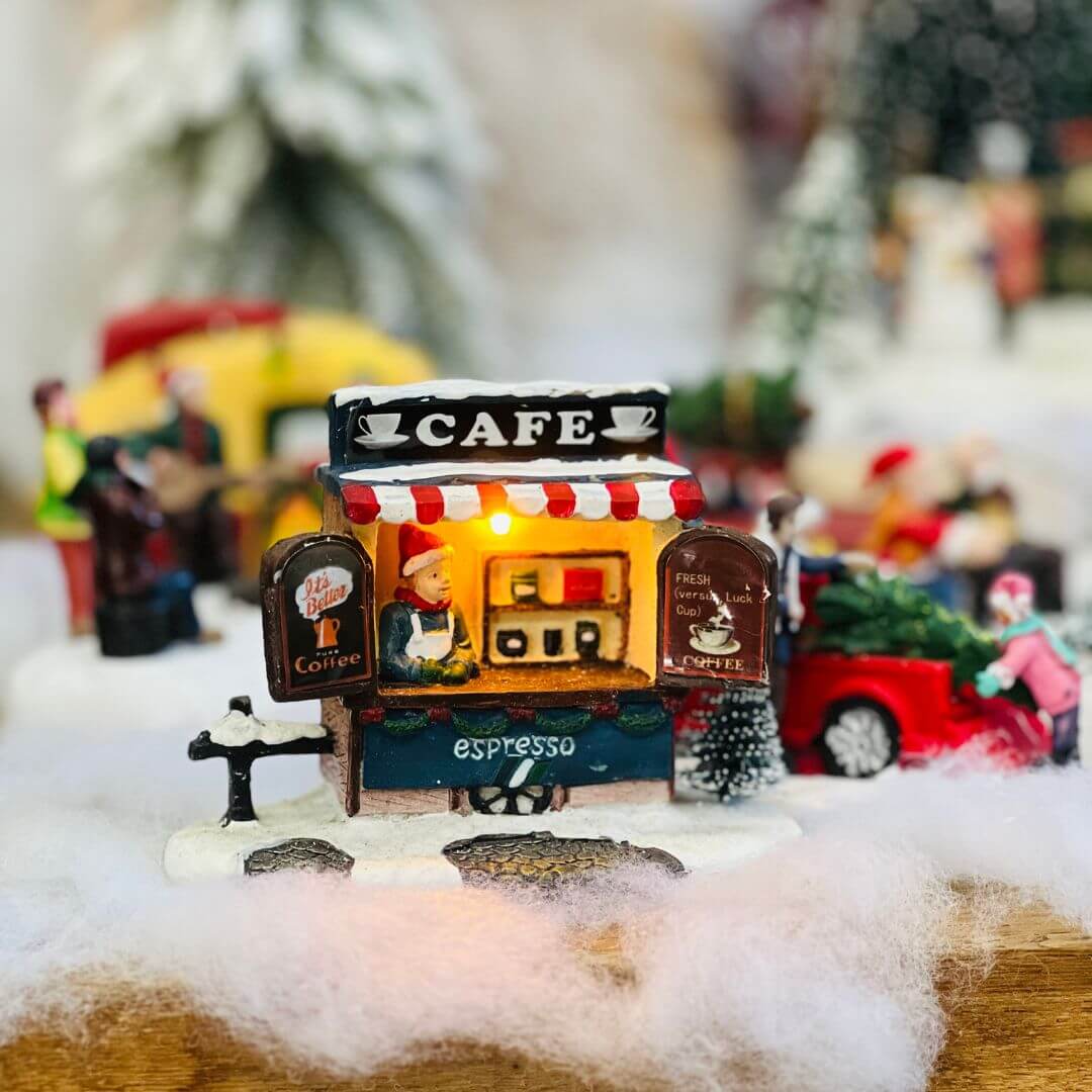 Cafeteria Polir Natal - 13x6x9cm