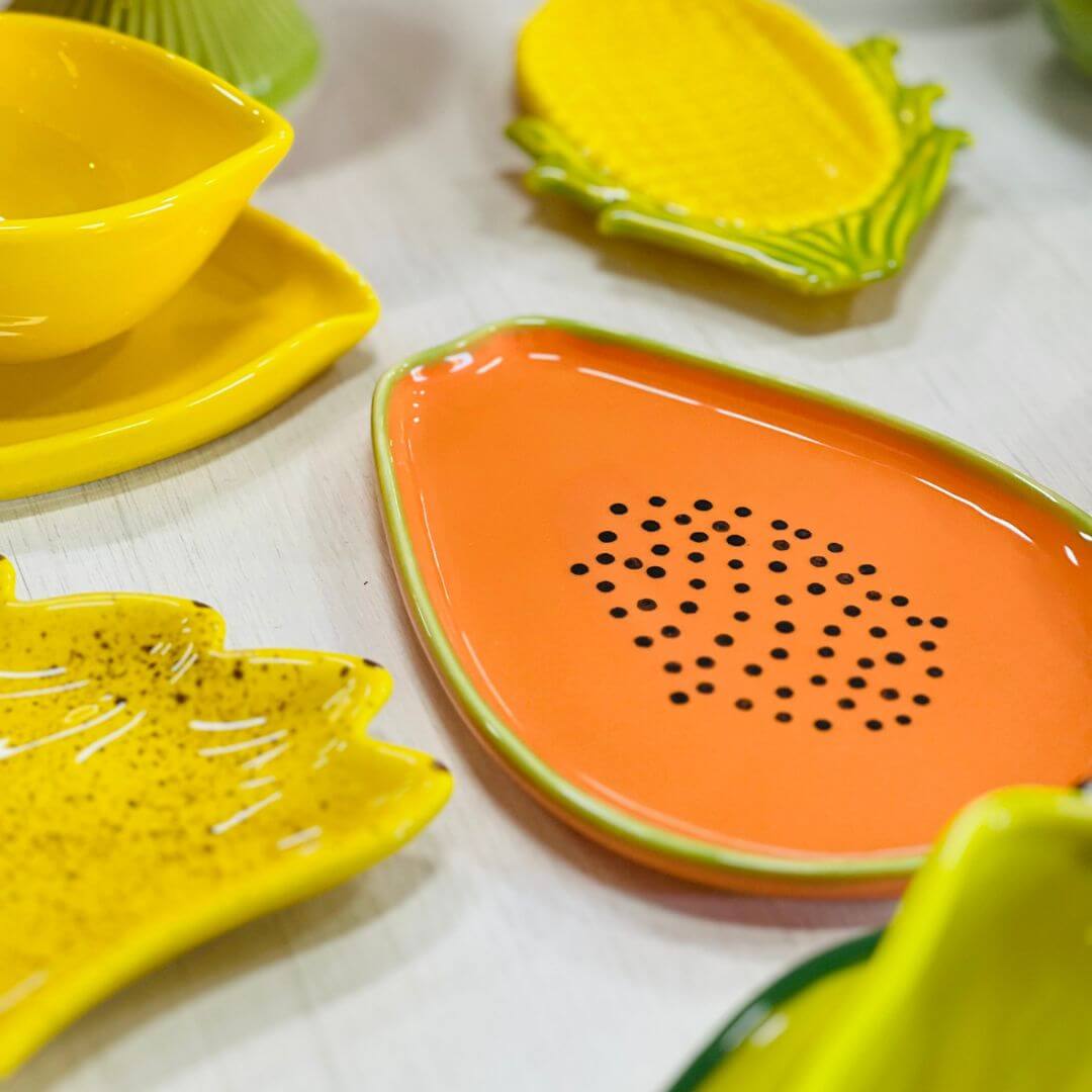 Bandeja Mamão Tutti-frutti - 1,5x24x18