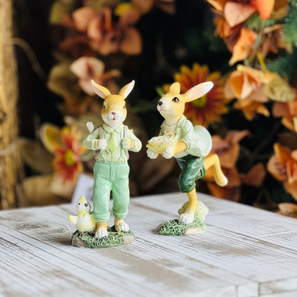 Coelho Decorativo de Resina 27cm