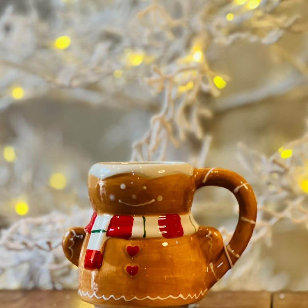 Caneca Natalina Clara -  12cm C/1 Un
