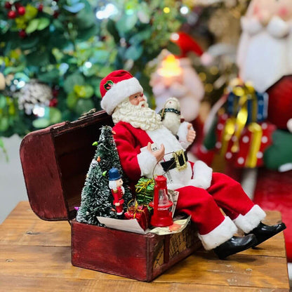 Papai Noel no Bau - 20cm