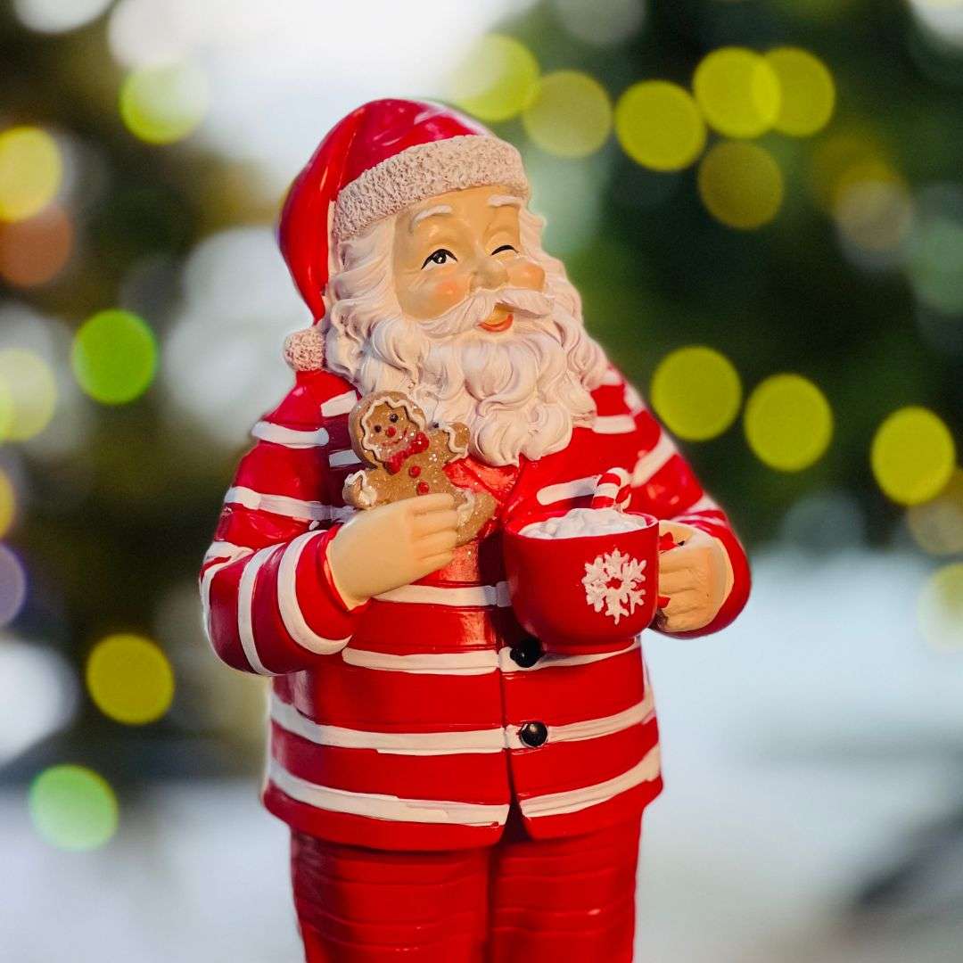 Papai Noel de Pijama - 26cm