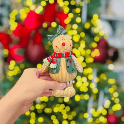 Gingerbread Natalino Filha de Resina 16cm