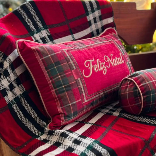 Capa Natalina 602 Feliz Natal com Cordone – 35x55cm