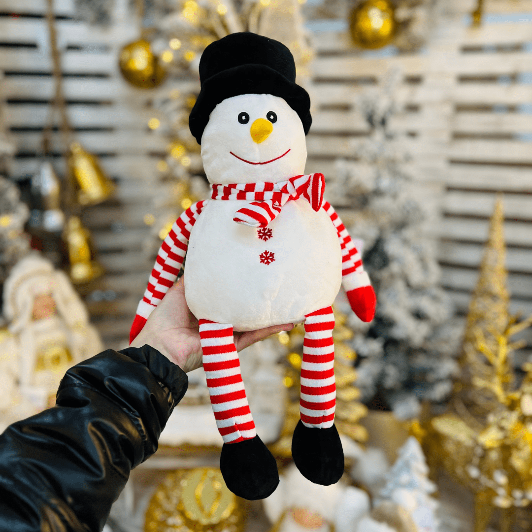 Boneco Neve Natalino de Pelúcia 40cm