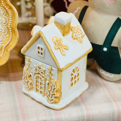 Casinha Ginger com Tampa - 23x13,5x13,5cm