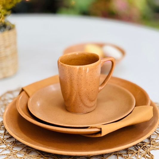 Caneca Slim Organic Terracota - 10cm