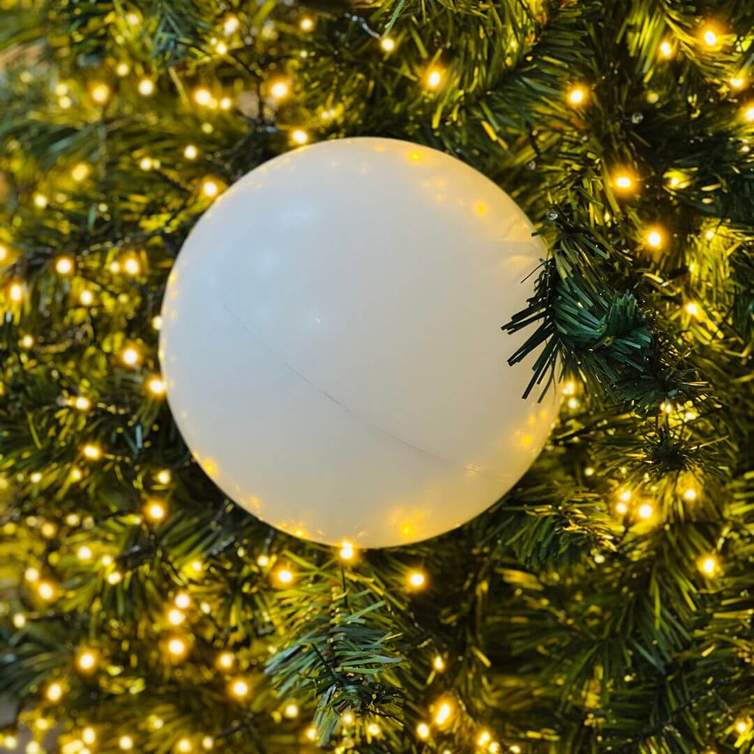 Bola Fosca Branca – 20cm