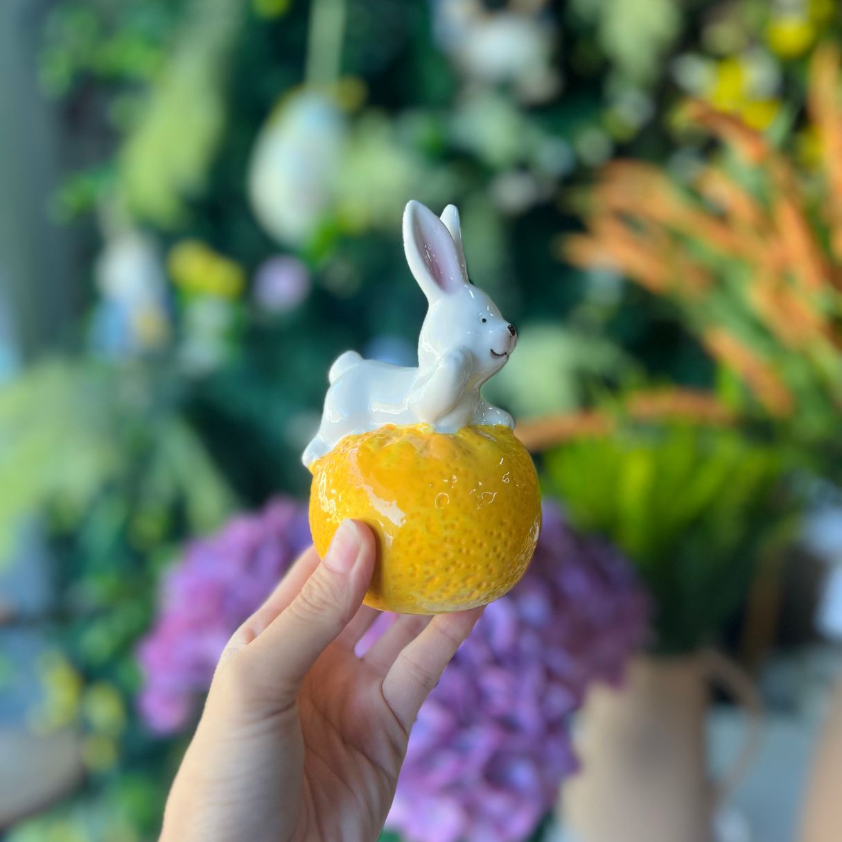 Coelho com Frutinha - 13cm