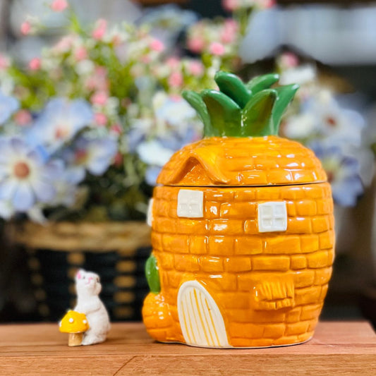Bomboniere de Cenoura Com Tampa Laranja - 16,5cm