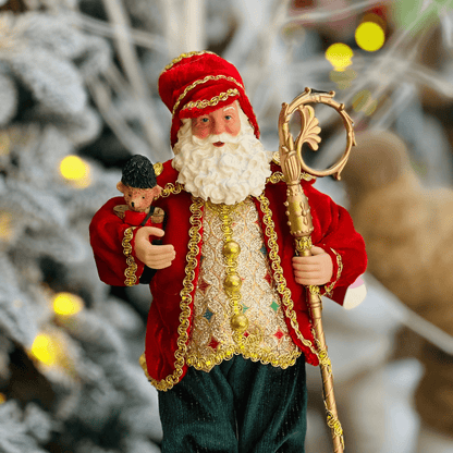 Papai Noel Colecionável King 30cm