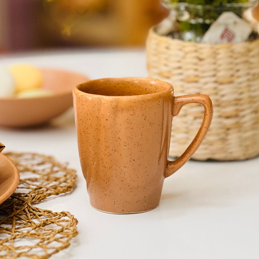 Caneca Slim Organic Terracota - 10cm