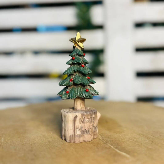 Arvore Com  Estrela no Topo -13,5cm