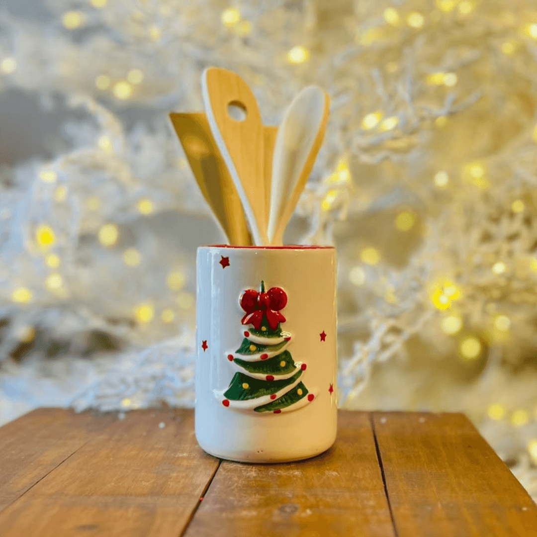 Porta-Utensílios Natalino – 27cm