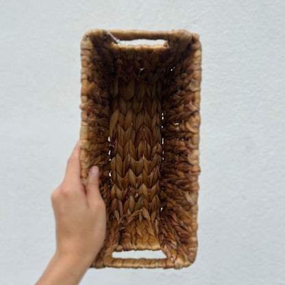 Cesta Organizadora SeaGrass Natural - 30x15x16cm (P)