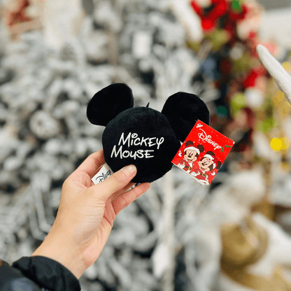 Enfeite para Pendurar Mickey Assinatura Preto 10cm