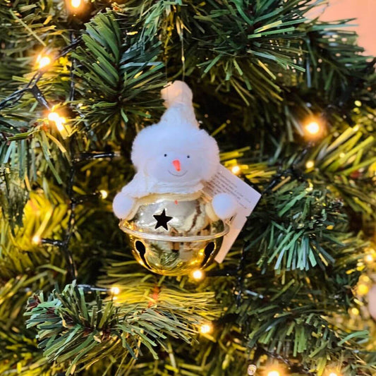 Pendente Guizo Boneco de Neve – 12cm