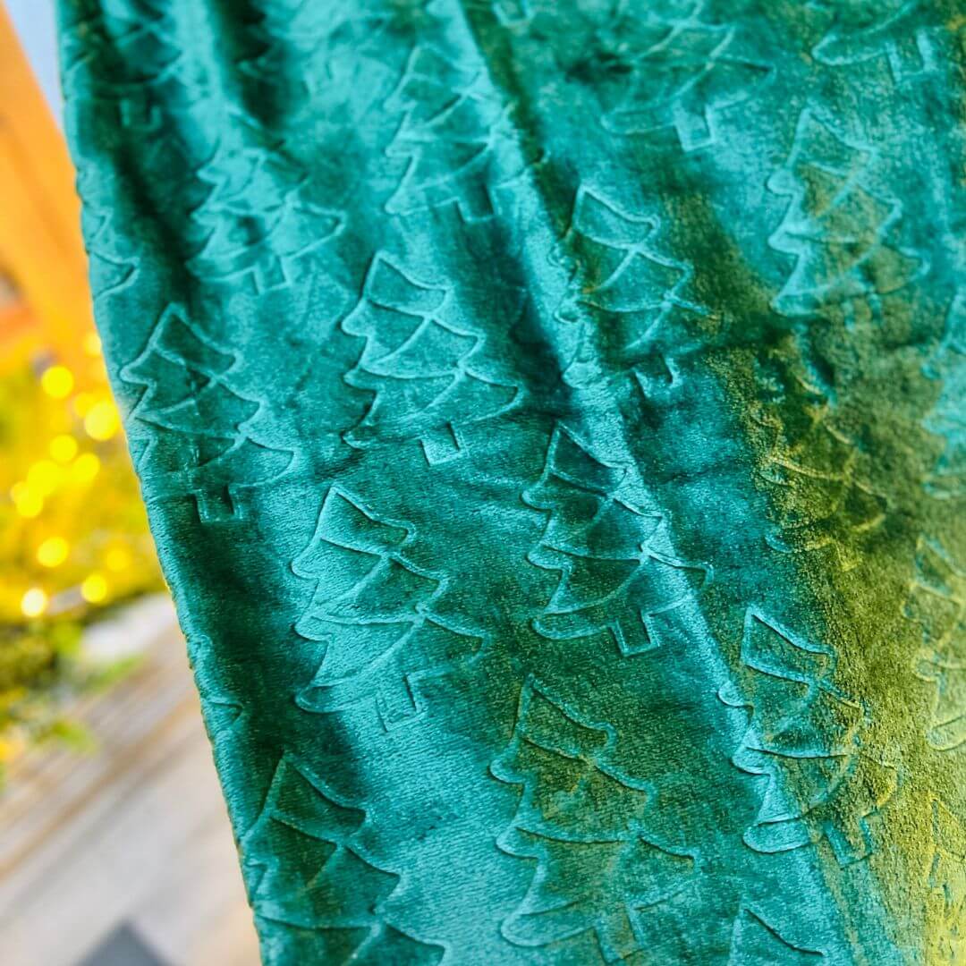 Manta Flanelada Verde – 150cm