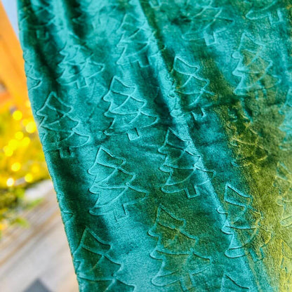 Manta Flanelada Verde – 150cm