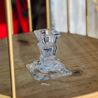 Castiçal para Velas Transparente – 7,5cm