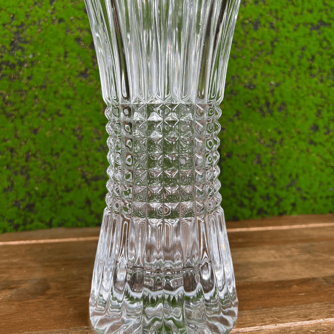 Vaso Cristal de Chumbo Queen 16x30cm