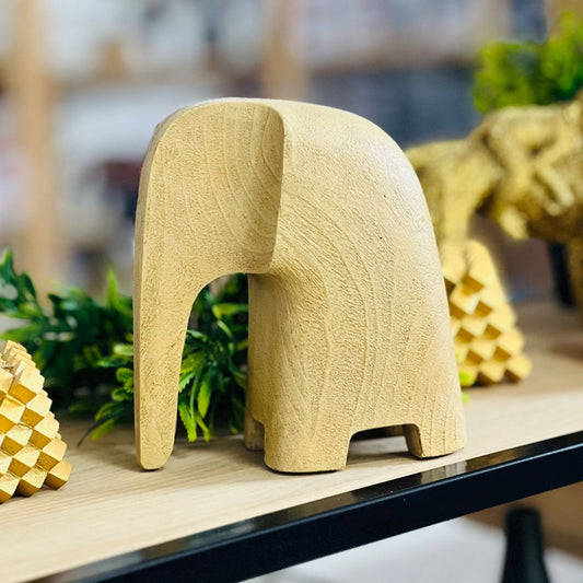Escultura Elefante Em Poliresina - 17cm