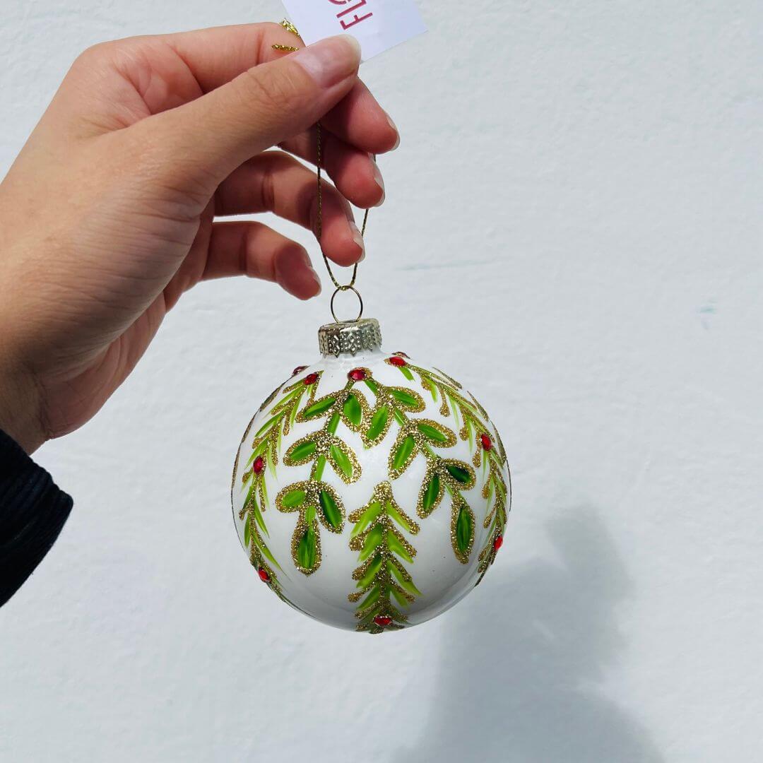BOLA DECORADA – 8 CM