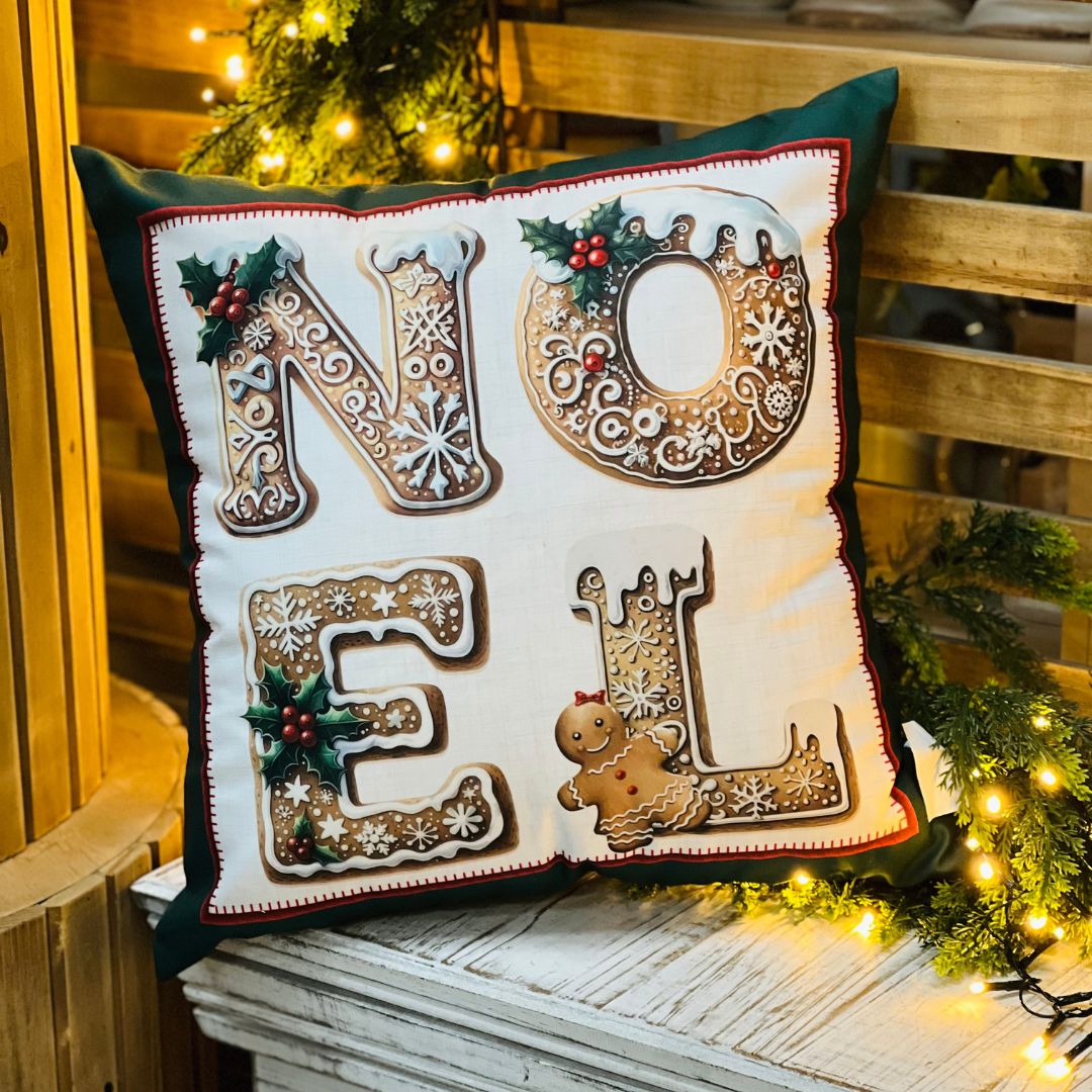 Capa de Almofada Noel | 43 x 43 cm