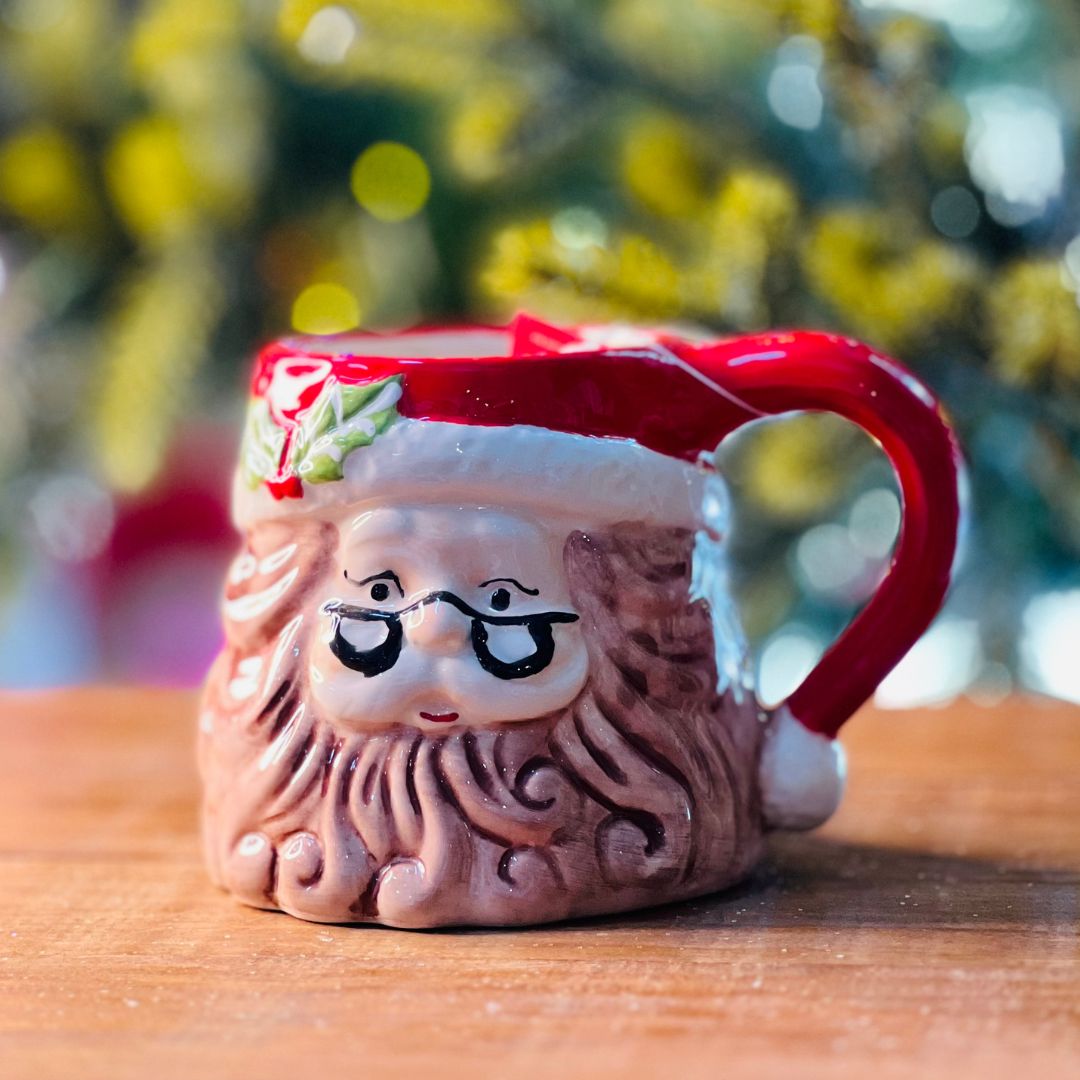 Caneca Papai Noel - 10cm