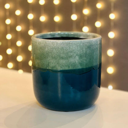 Cachepot de Cerâmica Colorido – 16,5cm
