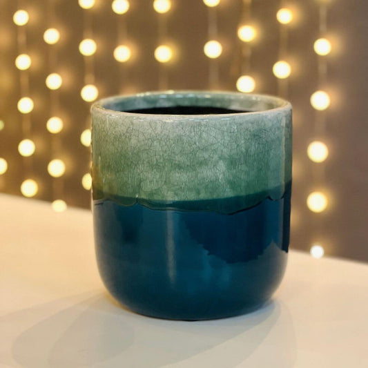 Cachepot de Cerâmica Colorido – 16,5cm