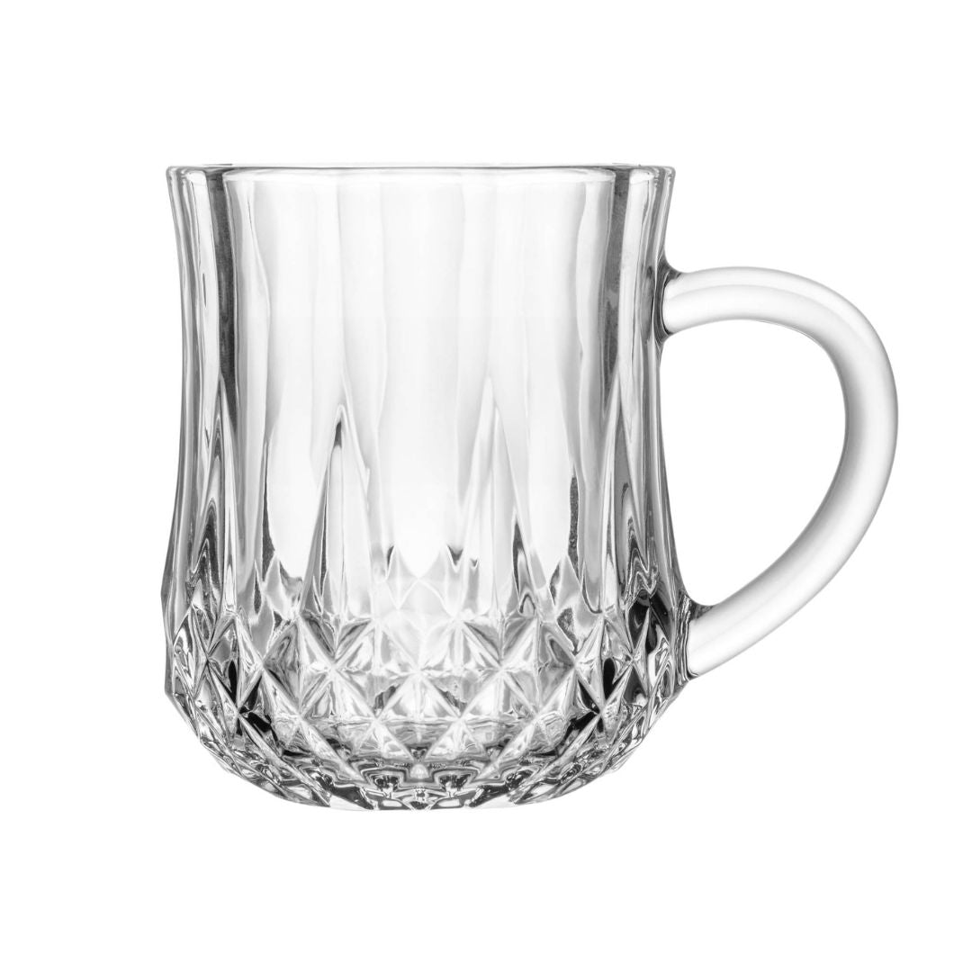 Caneca de Vidro Diamante - 200ml