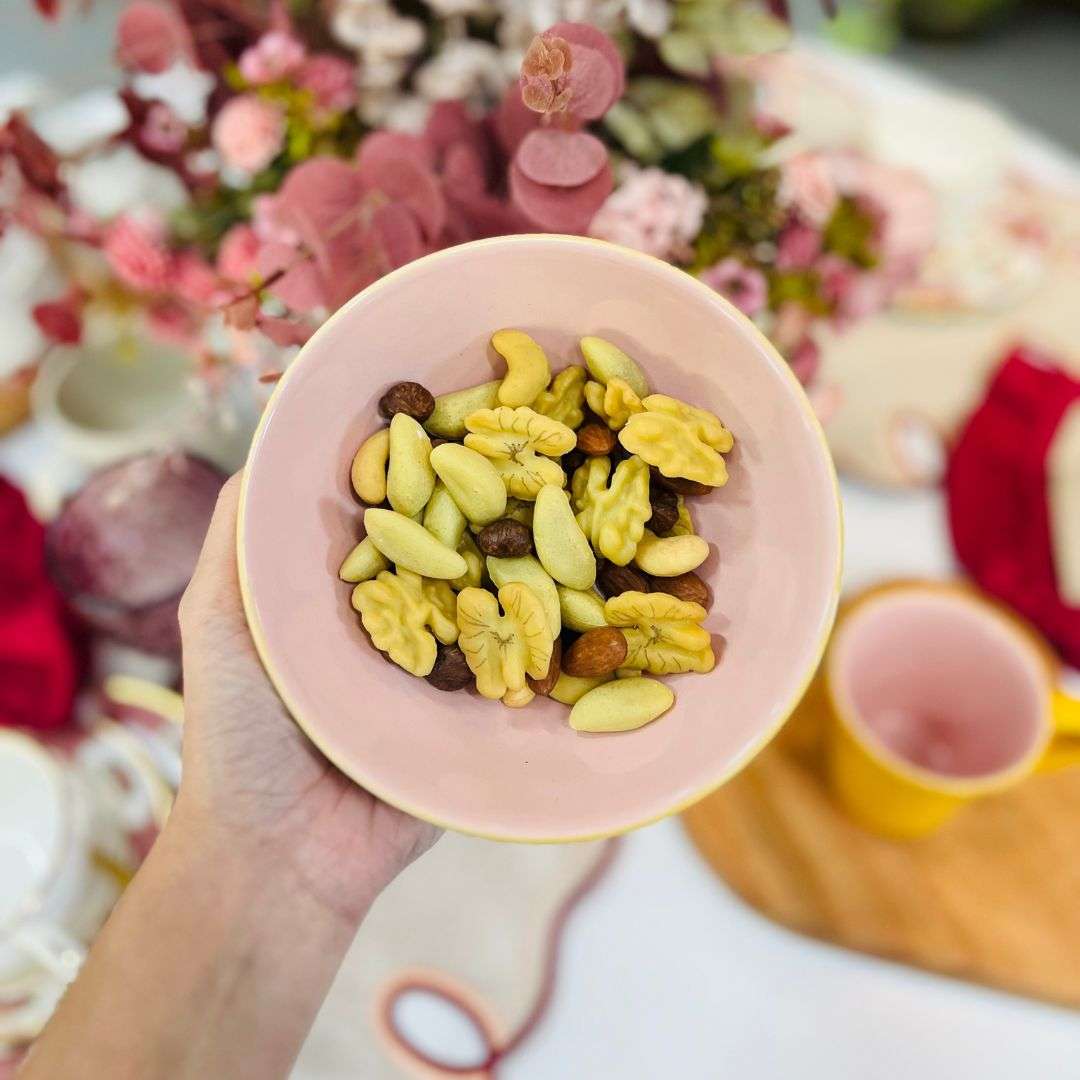 Bowl Rosa e Amarelo 16cm - 600ml