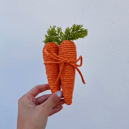 Enfeite Decorativo Cenouras - 18cm
