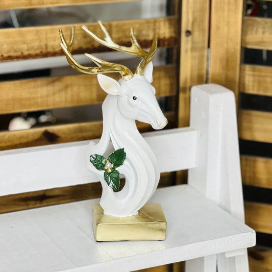 Rena Decorativa de Natal em Resina – 28cm