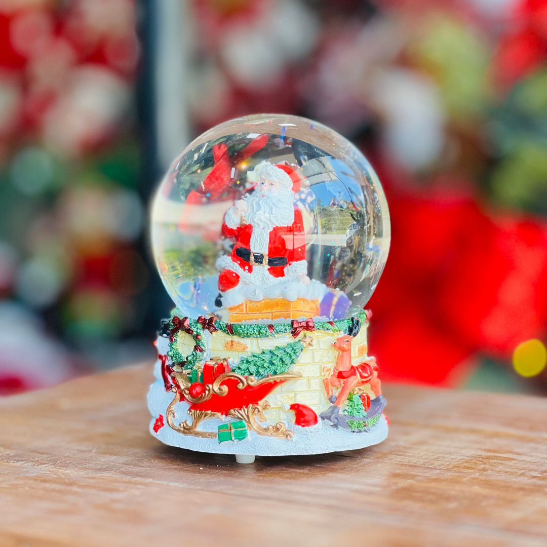 Globo Água Papai Noel - 14cm