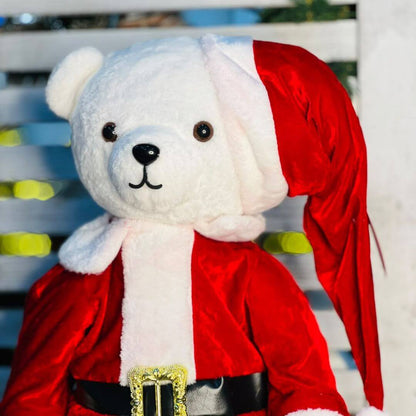 Urso Noel Com Led - 80cm