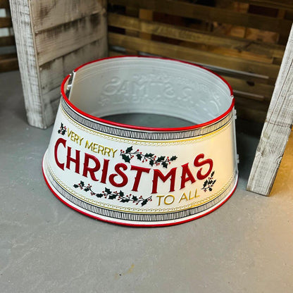 Saia de Natal Rígida em Metal Colorida – 56,5cm