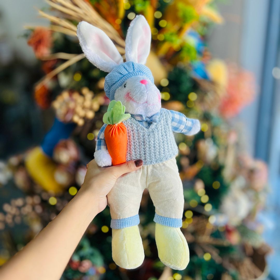 Coelho Decorativo Sentado - 43cm