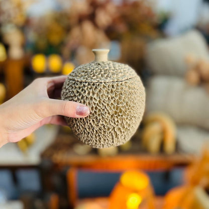 Pote Decorativo Em Poliresina - 13cm