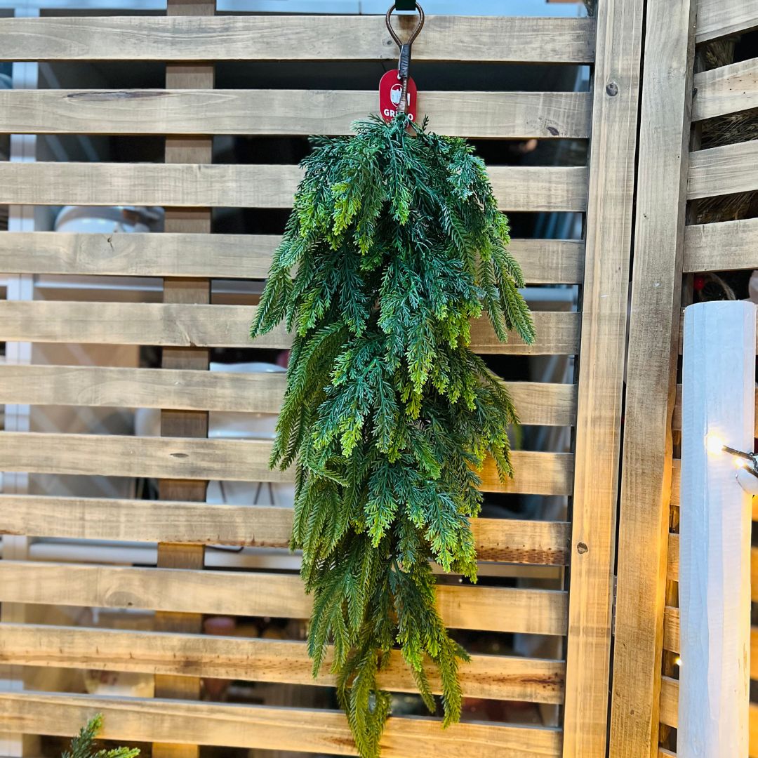 Pingente Cipreste Toque Natural Verde | 78 cm