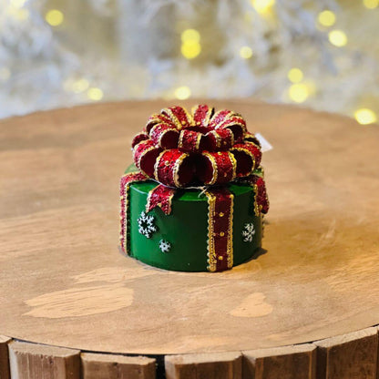 Porta-Velas Natal Presente – 10,5cm