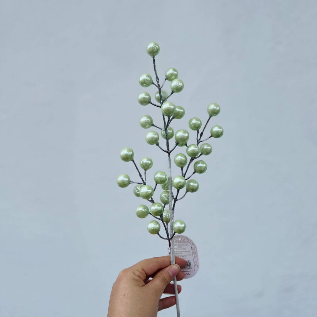 Haste Berry Perolado Verde – 45cm