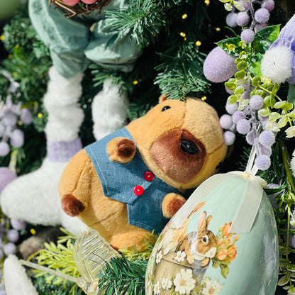 Capivara de Pelúcia Colete - 20cm