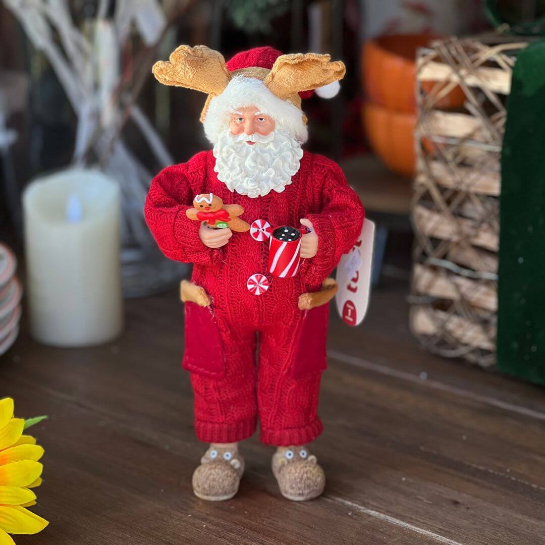 Papai Noel Collection Pijama Tricô – 30cm