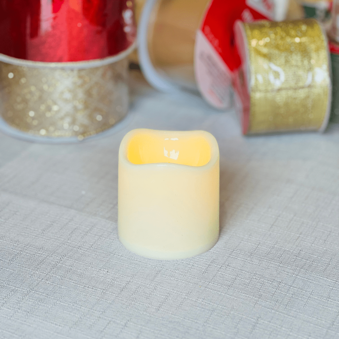 Vela de Led de Plástico 7,5cm