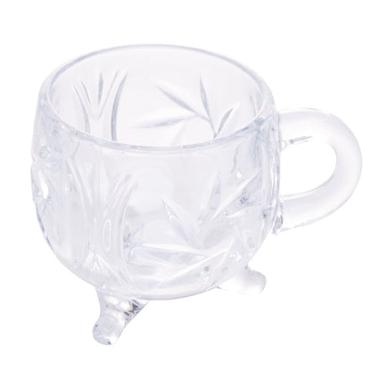 Xicara Com Pe de Cristal de Chumbo Prima 135ml